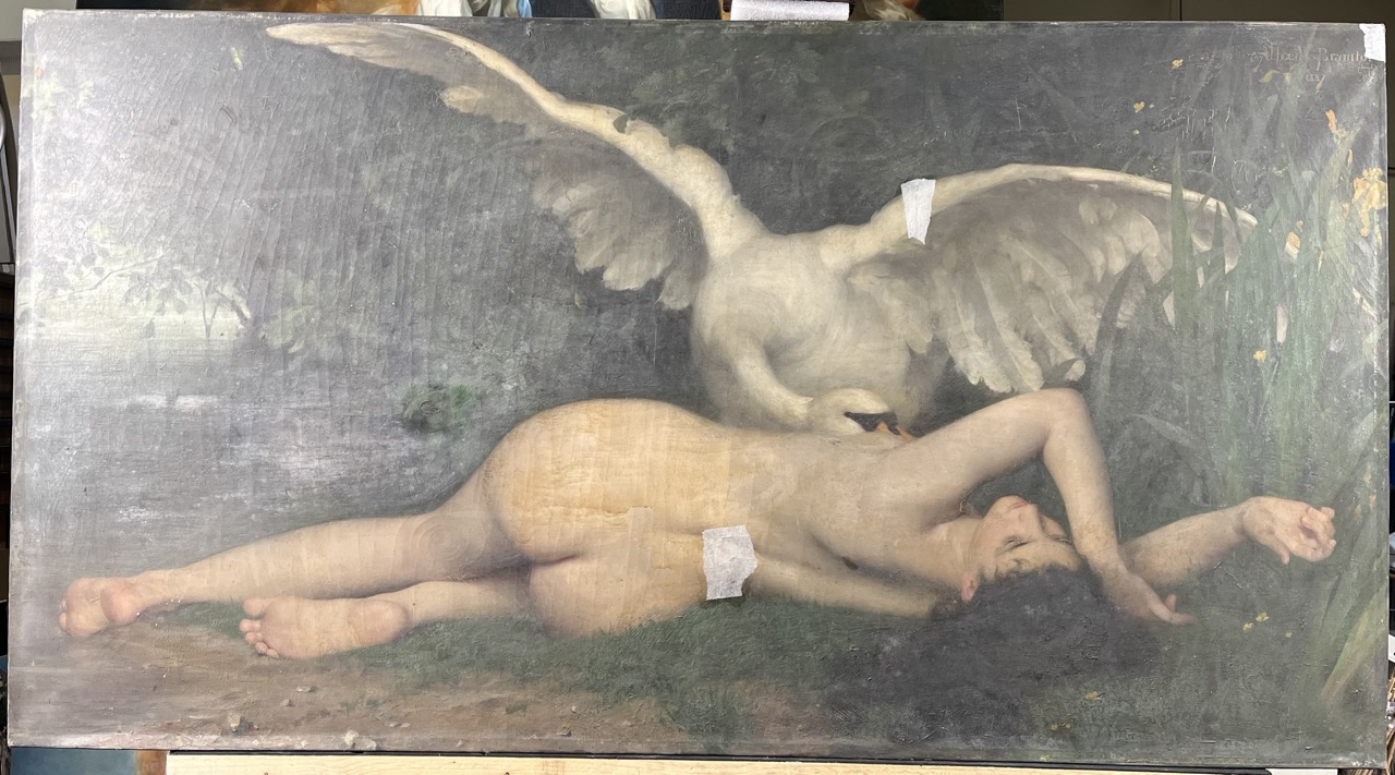 Avant - Léda de Alfred Bramtot